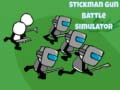 Joc Simulator de Bătălie cu Arme Stickman on-line