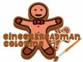 Joc Colorare Omul de Turta Dulce on-line