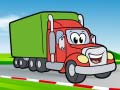 Joc Colorare Camioane Fericite on-line