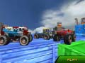 Joc Stunts cu Monster Truck în cer on-line