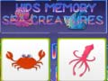 Joc Memoria Copiilor Creaturi Marine on-line