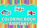 Joc Carte de Colorat Avion on-line
