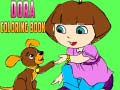 Joc Carte de colorat Dora on-line