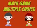 Joc Joc de Matematica cu Alegere Multipla on-line