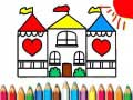 Joc Carte de colorat Casa de păpuși on-line