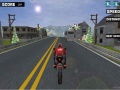 Joc Ciclist de motocicletă pe autostradă on-line