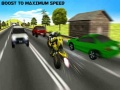 Joc Stunturi cu motocicleta în traficul de pe autostradă on-line