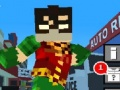 Joc Teen Titans Go: Minecraft Cursa pentru Adolescenți 3D on-line