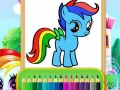 Joc Pony Minunat de Colorat on-line