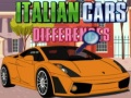 Joc Diferențe în mașini italiene on-line
