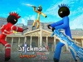 Joc Bătălia de stradă Stickman: Poliție vs Gangsteri on-line