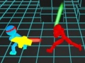 Joc Războinicii Neon Stickman: Luptă cu Sabie on-line