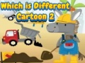 Joc Care este diferit desen animat 2 on-line