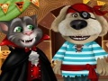 Joc Tom și Angela Vorbitori: Petrecerea de Halloween on-line