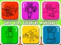 Joc Colorare ușoară pentru copii Minecraft on-line