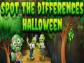Joc Găsește diferențele Halloween on-line