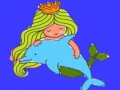 Joc Carte de Colorat cu Sirene on-line