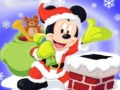 Joc Puzzle de Crăciun Disney on-line