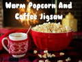 Joc Puzzle cu Popcorn și Cafea Caldă on-line