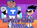 Joc Puzzle Distractiv cu Teen Titans on-line