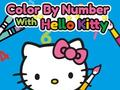 Joc Colorează După Numere cu Hello Kitty on-line