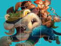 Joc Puzzle Croods on-line