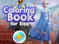 Joc Carte de colorat pentru Elsa on-line