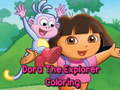 Joc Colorează cu Dora Exploratoarea on-line