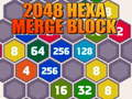 Joc 2048 Hexa Fuzionare Blocuri on-line