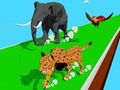 Joc Curse de Transformare a Animalelor 3D on-line