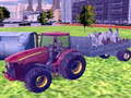 Joc Simulatoare de gunoi cu tractor 3D în oraș on-line