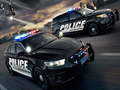 Joc Puzzle Glisant cu Mașini de Poliție on-line
