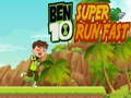 Joc Ben 10 Super Aleargă Repede on-line