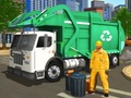Joc Simulator de Tractoare pentru Curățarea Orașului 3D on-line