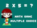 Joc Joc de Matematică cu Alegere Multiple on-line