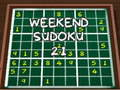 Joc Sudoku de Weekend 21 on-line