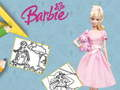 Joc Carte de colorat Barbie on-line