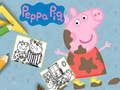 Joc Carte de colorat Peppa Pig on-line