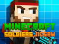 Joc Puzzle Soldați Minecraft on-line