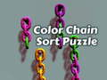 Joc Puzzle de Sortare a Lanțurilor Colorate on-line