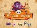 Joc Joc de Puzzle cu Cuvinte de Vrăjitoare pentru Halloween on-line