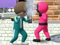 Joc Luptă Multiplayer în Jocul Squid on-line