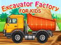 Joc Fabrica de Excavatoare pentru Copii on-line