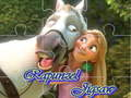 Joc Puzzle Rapunzel on-line