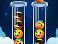 Joc Puzzle de Sortare a Culorilor Emoji on-line