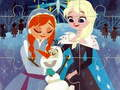 Joc Aventura Înghețată a lui Olaf: puzzle on-line