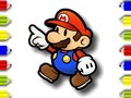 Joc Înapoi la școală: Colorare Mario on-line