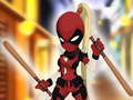 Joc Deadpool Fata Îmbrăcăminte on-line