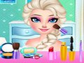 Joc Elsa: Decorațiune Rochie și Machiaj on-line
