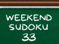 Joc Sudoku de Weekend 33 on-line